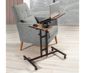 Τραπεζάκι βοηθητικό - laptop Frenk πολυμορφικό χρώμα atlantic pine 67x45,5x62/87εκ.