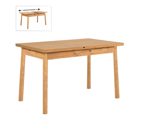 Τραπέζι Jemmy επεκτεινόμενο χρώμα atlantic pine 120/153x75x77εκ.