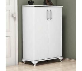 Παπουτσοθήκη - Ντουλάπι Jack χρώμα λευκό 72x32,5x100εκ.