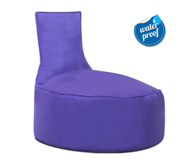 Πουφ παιδικό Bingo 100% αδιάβροχο χρώμα μωβ