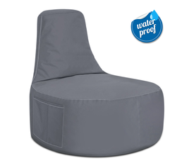 Πουφ Eva 100% αδιάβροχο χρώμα γκρι