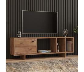 Έπιπλο τηλεόρασης Folsom χρώμα atlantic pine 140x29,9x45εκ.