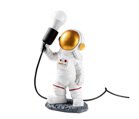 Φωτιστικό επιτραπέζιο Astronaut E27 πολυεστερικό χρώμα λευκό 20x15x32εκ.