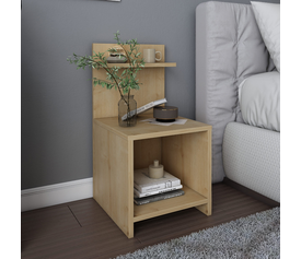 Κομοδίνο Ulman χρώμα sapphire oak 35x37x72εκ.