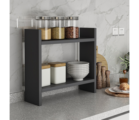 Ραφιέρα κουζίνας Denver χρώμα ανθρακί 34x10x30εκ.