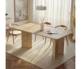 Τραπέζι Linza χρώμα honey oak 180x90x75εκ.