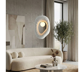 Φωτιστικό οροφής Zoga G9 fiberglass μονόφωτο χρώμα λευκό 30x12x90εκ.