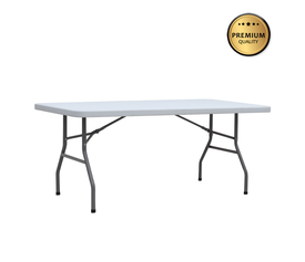 Τραπέζι catering - συνεδρίου Capri πτυσσόμενο - μονοκόμματη επιφάνεια χρώμα λευκό του πάγου 183x76x74εκ.