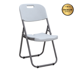 Καρέκλα catering - συνεδρίου Capri πτυσσόμενη χρώμα λευκό του πάγου 45x50x88εκ.
