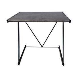 Γραφείο CROWN FLOWER Cement 76x51x76cm