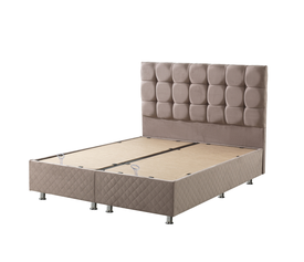 ΚΡΕΒΑΤΙ (HELEN)160*200 ΜΕ ΑΠΟΘΗΚΕΥΤΙΚΟ ΧΩΡΟ ΜΠΕΖ Μ.211Π.161Υ.113ΕΚ