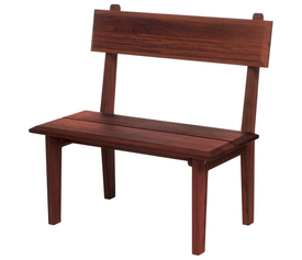 Ξύλινο Παγκάκι 3 Θέσεων ,89 x 55 x 89(h)cm ,Kwilla