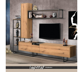 IMPERIAL Σύνθεση Σαλονιού Ελληνικής Κατασκευής 3 Τεμαχίων 270x40x200cm