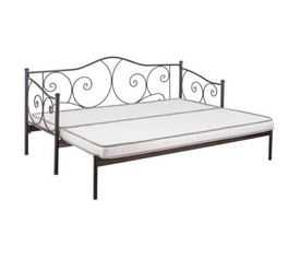 KPS/ JULIET 3ΘΕΣΙΟΣ ΚΑΝΑΠΕΣ ΔΙΠΛΟ ΚΡΕΒΑΤΙ ΜΕΤΑΛΛΙΚΟΣ ΜΑΖΙ ΜΕ ΣΤΡΩΜΑΤΑ ΕΛΛΗΝΙΚΗΣ ΚΑΤΑΣΚΕΥΗΣ 75/150Χ200 ΕΚ