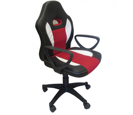 Καρέκλα Γραφείου Gaming ΔΩPOΘEA Μαύρο/Κόκκινο 58x60x90-100cm