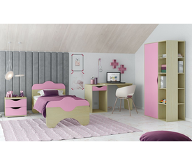 Puzzle Children's Bedroom Set - 4 Pieces