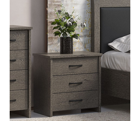 No4 Κομοδίνο 3 Συρτάρια 48x37xH53cm