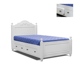 Ροδάνθη Κρεβάτι με 2 Συρτάρια 90/110/140/150/160