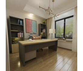 ΓΡΑΦΕΙΟ ΕΠΑΓΓΕΛΜΑΤΙΚΟ ΞΥΛΙΝΟ AFS LEONARDO  180*80*72