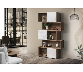 Βιβλιοθήκη LIBRE Ελληνικής Κατασκευής LNA 110x33,8x190cm