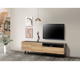 ΕΠΙΠΛΟ TV MILANO ΜΕΛΑΜΙΝΗ ΕΛΛΗΝΙΚΗΣ ΚΑΤΑΣΚΕΥΗΣ LNA 220*45*55