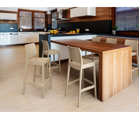 MAYA 65εκ. ΣΚΑΜΠΟ TAUPE ΠΟΛ/ΝΙΟΥ