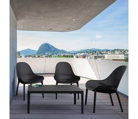 SKY LOUNGE BLACK ΠΟΛΥΘΡΟΝΑ ΠΟΛ/ΝΙΟΥ