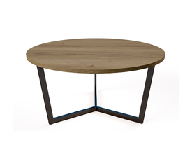 Miral Τραπεζάκι Σαλονιού Ελληνικής Κατασκευής AFS Ø80x42cm