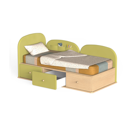 Mist Κρεβάτι 210x100x98cm