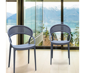 SUNSET DARK GREY ΚΑΡΕΚΛΑ ΠΟΛ/ΝΙΟΥ