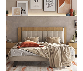 MOD 2 Κρεβάτι με LED Ελληνικής Κατασκευής 182x212xH108cm (Για Στρώμα 160x200)