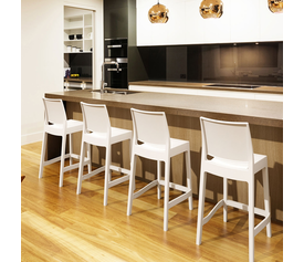 MAYA 75εκ. ΣΚΑΜΠΟ WHITE ΠΟΛ/ΝΙΟΥ