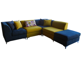 Γωνιακός καναπές ελληνικής κατασκευής 250*230*85 krj myrto