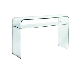 GLASSER Κονσόλα - Ράφι Διάφανο Γυαλί 12/8mm