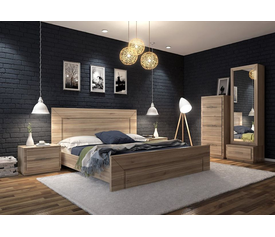 ΣΕΤ ΚΡΕΒΑΤΟΚΑΜΑΡΑΣ ΕΛΛΗΝΙΚΗΣ ΚΑΤΑΣΚΕΥΗΣ 150*200 KFL SET124