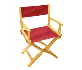 Ναυτική Πολυθρόνα Σκηνοθέτη Ελληνικής Κατασκευής Οξιά / Ύφασμα Επιλογής 59x45xH49/89cm