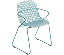 Ramatuelle πολυθρόνα 57x52x80 ΓΑΛΑΖΙΟ