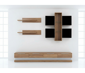 No129 Σύνθεση 240x44xH200cm