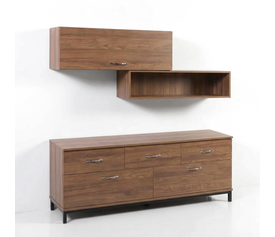 No162 Σύνθεση 160x45xH180cm