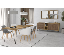 No203 Σύνθεση Τραπεζαρίας 7 τμχ