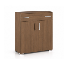 No21 Two-Door Shoe Cabinet with 1 Drawer 75x33x92cm