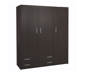 No28 Melamine Wardrobe - Color of Choice 150x60xH180cm