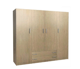 No29 Melamine Wardrobe - Color of Choice 200x60xH180cm