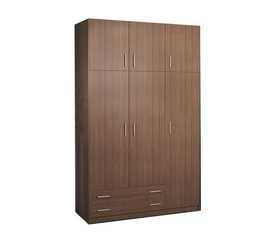 No30 Melamine Wardrobe - Color of Choice 150x60xH240cm