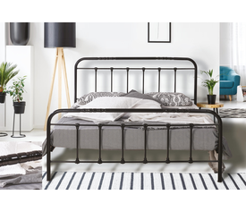 Metal Bed No67 For 150/160x200 Cm Mattress