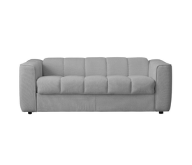NORRIS Καναπές - Κρεβάτι 3Θέσιος, Ύφασμα Water Repellent Ανοιχτό Γκρι