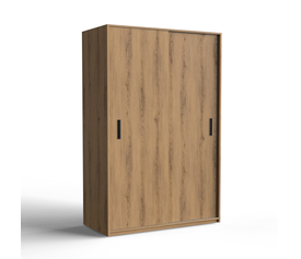 Δίφυλλη Ντουλάπα Συρόμενες Πόρτες 140x60xH220cm
