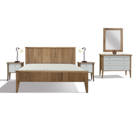 Oslo Σύνθεση Κρεβατοκάμαρας 150x200