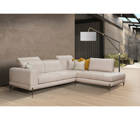 Anthia Καναπές Γωνία 290x100-230cm