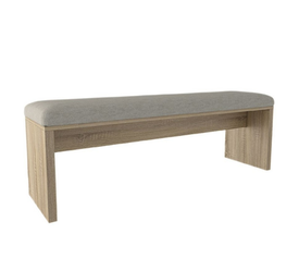 Παγκάκι με μαξιλάρι 120/150x40xH45cm